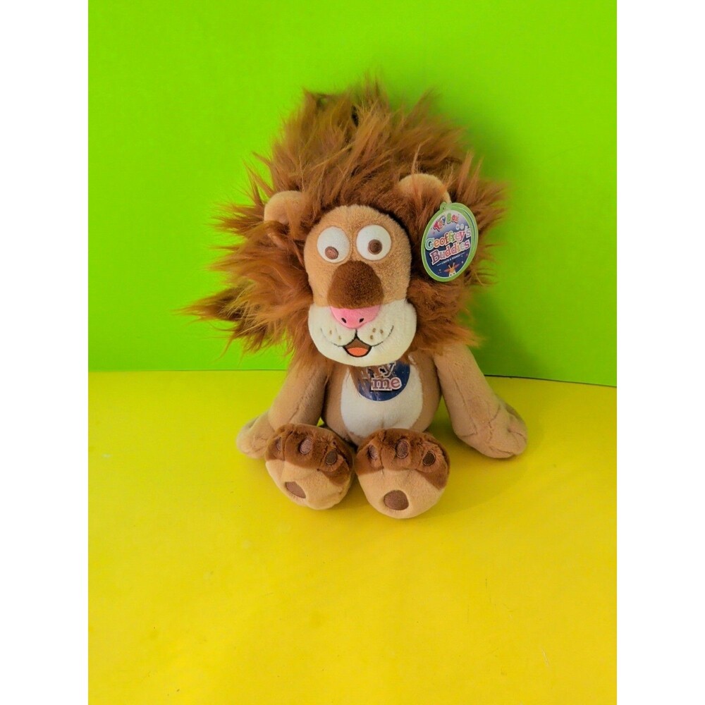 Macy’s Geoffrey’s Toy Box Lion Light Up Plush Toy LED And Sounds